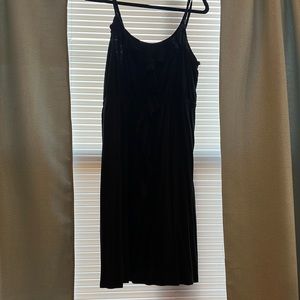 Old Navy black cotton dress
